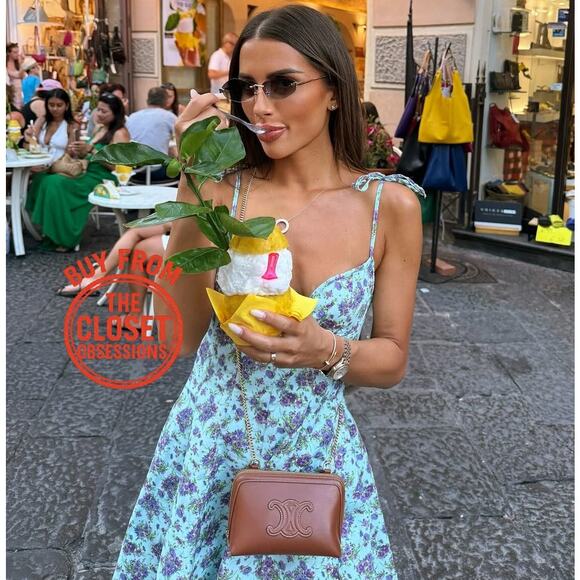 RARE!!! BLOGGER FAVE!!! ZARA Blue Floral Print Short Dress NWT - Picture 3 of 16